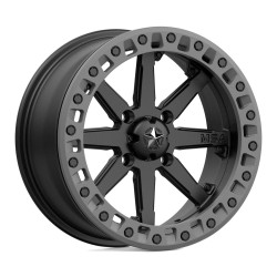 MSA Offroad Wheels M31 LOK2 BEADLOCK wheel 14x7 4x110 86 ET0, Satin black