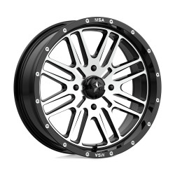 MSA Offroad felgas M38 BRUTE felga 18x7 4x156 132 ET10, Gloss black