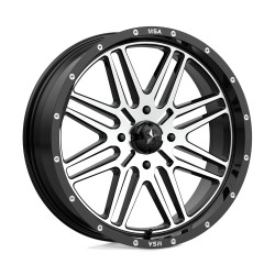 MSA Offroad felgas M38 BRUTE felga 20x7 4x137 112.1 ET10, Gloss black