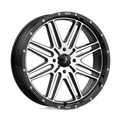 MSA Offroad felgas M38 BRUTE felga 22x7 4x137 112.1 ET10, Gloss black
