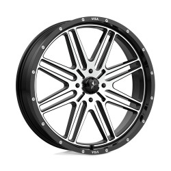 MSA Offroad felgas M38 BRUTE felga 24x7 4x156 132 ET10, Gloss black