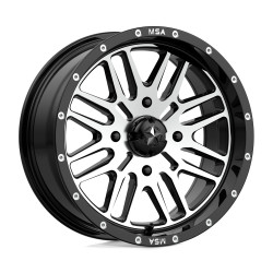 MSA Offroad felgas M38 BRUTE felga 16x7 4x156 132 ET10, Gloss black
