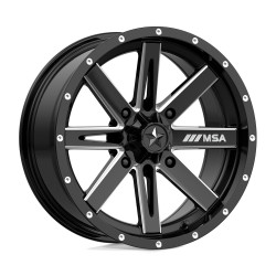 MSA Offroad felgas M41 BOXER felga 16x7 4x156 132 ET10, Gloss black