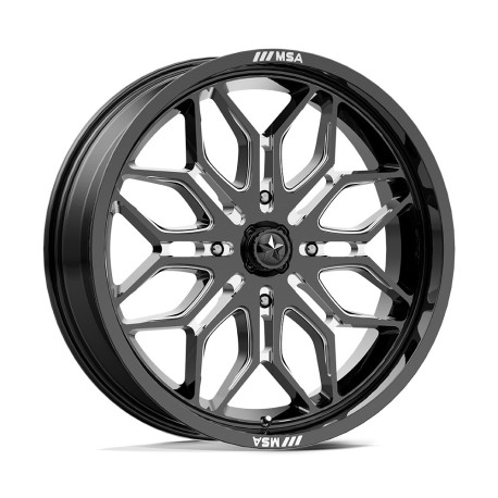 ALU felge MSA MSA Offroad felgas M47 SNIPER felga 22x7 4x137 96 ET10, Gloss black | race-shop.hr