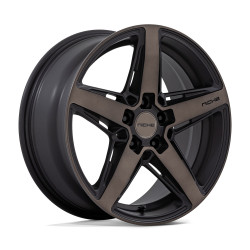 Niche M271 TERAMO felga 18x8 5x108 72.56 ET40, Matte black