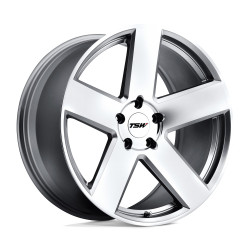 TSW BRISTOL felga 20x10 5x114.3 76.1 ET25, Silver