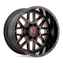 XD 820 GRENADE felga 20x10 8x165.1 125.1 ET-24, Satin black