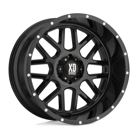 ALU felge XD XD 820 GRENADE felga 20x9 8x180 124.2 ET18, Gloss black | race-shop.hr