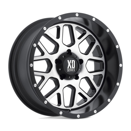 ALU felge XD XD 820 GRENADE felga 20x9 8x180 124.2 ET18, Satin black | race-shop.hr