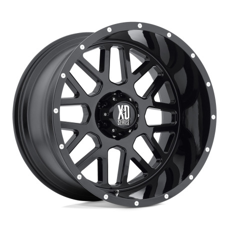ALU felge XD XD 820 GRENADE felga 20x9 8x180 124.2 ET18, Satin black | race-shop.hr