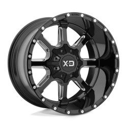 XD 838 MAMMOTH felga 20x10 8x170 125.1 ET-18, Gloss black