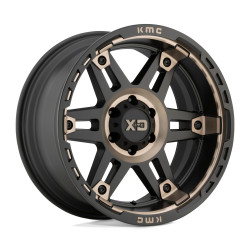 XD 840 SPY II felga 17x9 5x127 78.1 ET-12, Satin black