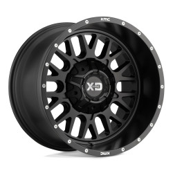 XD 842 SNARE felga 20x9 6x120/6x139.7 78.1 ET0, Satin black
