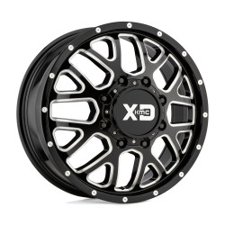 XD 843 GRENADE DUALLY felga 20x8.25 8x165.1 125.1 ET127, Gloss black