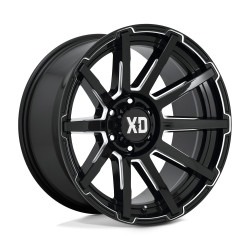XD 847 OUTBREAK felga 20x9 6x135 87.1 ET0, Gloss black