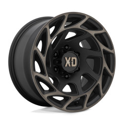 XD 860 ONSLAUGHT felga 17x9 6x139.7 106.1 ET-12, Satin black
