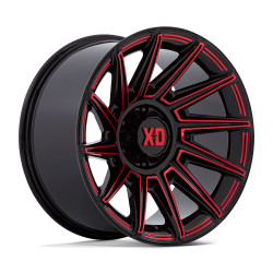 XD 867 SPECTER felga 20x10 6x139.7 106.1 ET-18, Gloss black