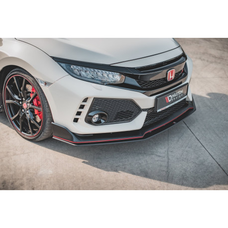 Body kit i vizualni dodaci RACING DURABILLITY Prednji Lip V2 Honda Civic X Type-R | race-shop.hr