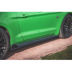 STREET PRO Side Skirts Diffusers V2 Ford Mustang GT Mk6 Facelift