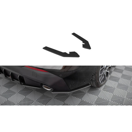 Body kit i vizualni dodaci STREET PRO Difuzori bočnih pragova + zalisci Mercedes-AMG C63 Sedan / Estate W205 Facelift | race-shop.hr