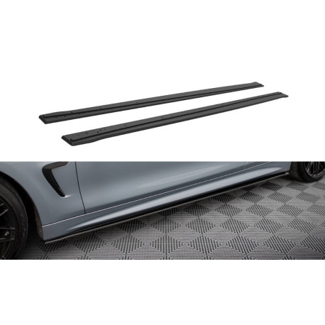 Body kit i vizualni dodaci STREET PRO Difuzori bočnih pragova + zalisci BMW 4 Coupe M-Pack F32 | race-shop.hr