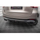 Body kit i vizualni dodaci MAXTON DESIGN središnji stražnji difuzor za Mercedes-Benz GLE SUV AMG-Line W167 (s vertikalnim prugama), sjajna crna | race-shop.hr