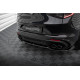 Body kit i vizualni dodaci MAXTON DESIGN središnji stražnji difuzor za Alfa Romeo Stelvio Quadrifoglio Mk1 (s vertikalnim prugama), sjajna crna | race-shop.hr