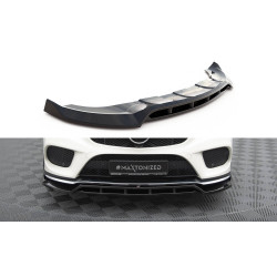 MAXTON DESIGN prednji lip za Mercedes-Benz GLE Coupe 43 AMG / AMG-Line C292, sjajna crna, V2
