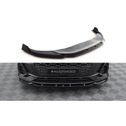 MAXTON DESIGN prednji lip za Audi Q3 Sportback F3, sjajna crna, V2