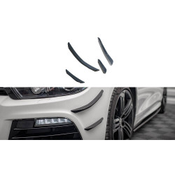 MAXTON DESIGN canardi prednjeg branika za Volkswagen Scirocco R Mk3