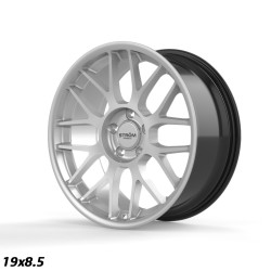 STROM STR2 felga 19x8.5 5x120 72.6 ET35, Hyper Silver