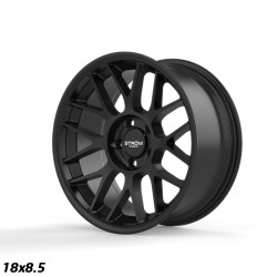 STROM STR2 felga 19x10 5x120 72.6 ET22, Full Satin Black