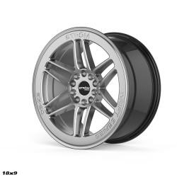 STROM DS-25 felga 18x9.5 5x114/120 72.6 ET35, Hyper Black