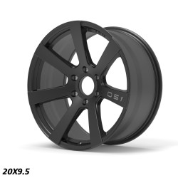 STROM OS1 felga 20x9.5 6x139.7 106.1 ET15, Full Satin Black