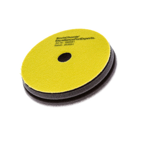 Dodaci Koch Chemie Fine Cut Pad 126 x 23 mm - Disk za poliranje žuti | race-shop.hr