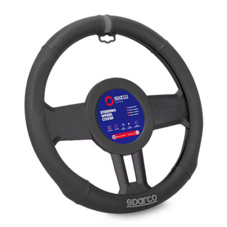 Volani SPARCO CORSA SPS136 navlaka volana, siva (PVC, guma) | race-shop.hr