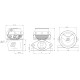 Externi TURBOSMART GenV UltraGate38 vanjski wastegate, 7 psi | race-shop.hr
