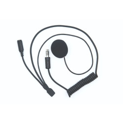 ZeroNoise Slušalice za kacigu otvorenog lica Muški Nexus 4 PIN STD s RCA konektorom za čepiće za uši