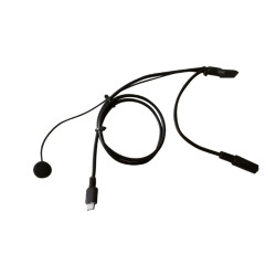 ZeroNoise FULL FACE USB-C KONEKTOR ZA PIT-LINK TRAINER sa 3,5 mm stereo konektorom za čepiće za uši