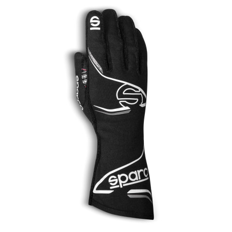 Rukavice FIA trkaće rukavice Sparco ARROW+ (vanjsko šivanje), crna | race-shop.hr