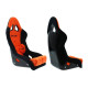 Sportska sjedala sa FIA homologaciom Trkaće sjedalo Slide GT FIA Suede Orange | race-shop.hr
