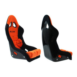 Trkaće sjedalo Slide GT FIA Suede Orange