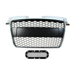 Prednja rešetka Audi TT 8J RS-Style Krom-Crna 06-14