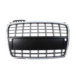 RACES maska za Audi A4 B7 S8-Style 05-08 (za parkirne senzore), krom-crna