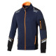 Dukserice i jakne SPARCO ALABAMA TECH FULL ZIP - plavo/narančasta | race-shop.hr
