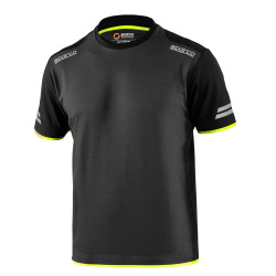 Muška majica SPARCO Teamwork, crna/žuta