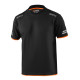 SPARCO Teamwork majica za muškarce - crno/narančasta