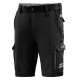 Oprema za mehaničare SPARCO Teamwork kratke hlače za muškarce crne | race-shop.hr