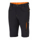 SPARCO Teamwork lagane kratke hlače za muškarce crna/narančaste