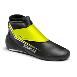 Cipele za karting SPARCO Slalom FIA 8877-2022 crno/žuti